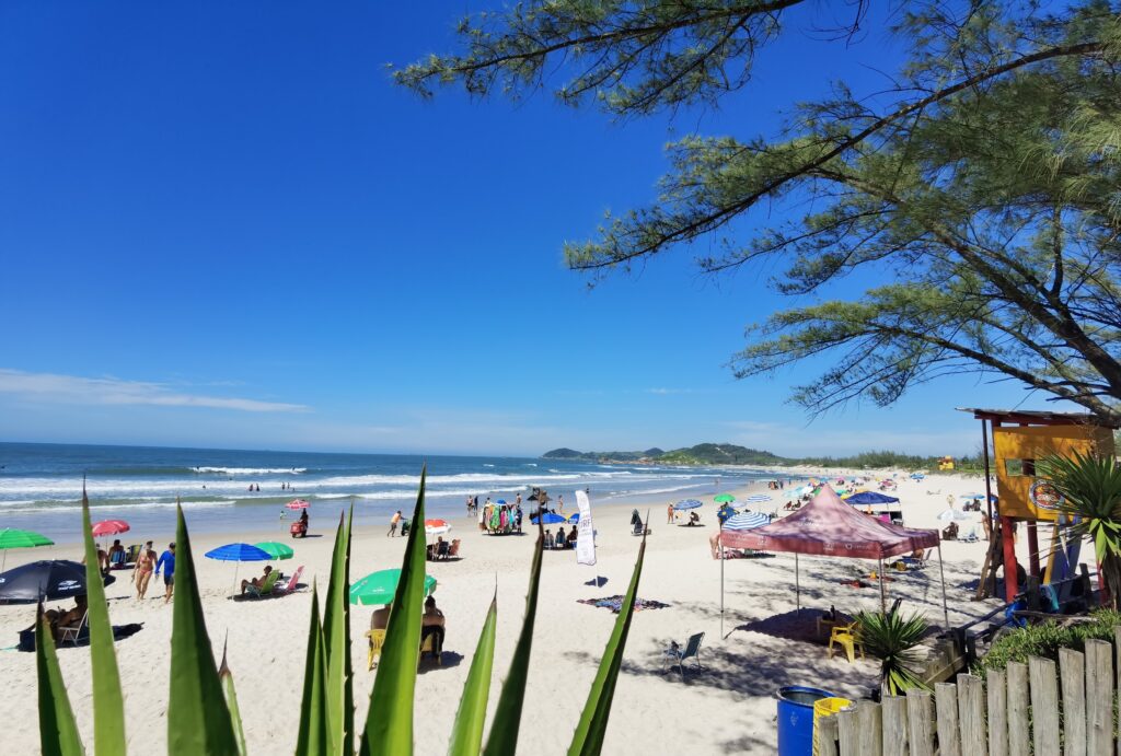 Ferrugem, one of the many surf beaches around Garopaba.